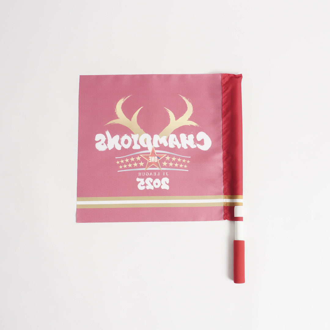 25J1リーグ優勝記念フラッグ Sサイズ【予約】 – 鹿島アントラーズFC