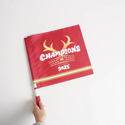 25Ｊ１リーグ優勝記念フラッグ Sサイズ【予約】