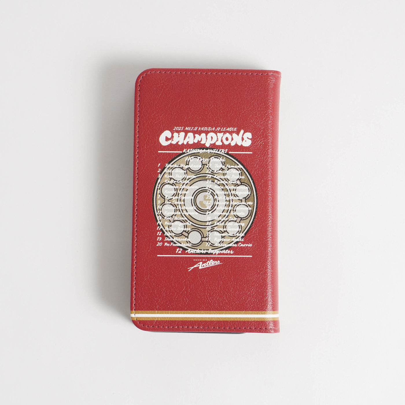 25Ｊ１リーグ優勝記念手帳型マルチスマホケース（全2種）【予約】