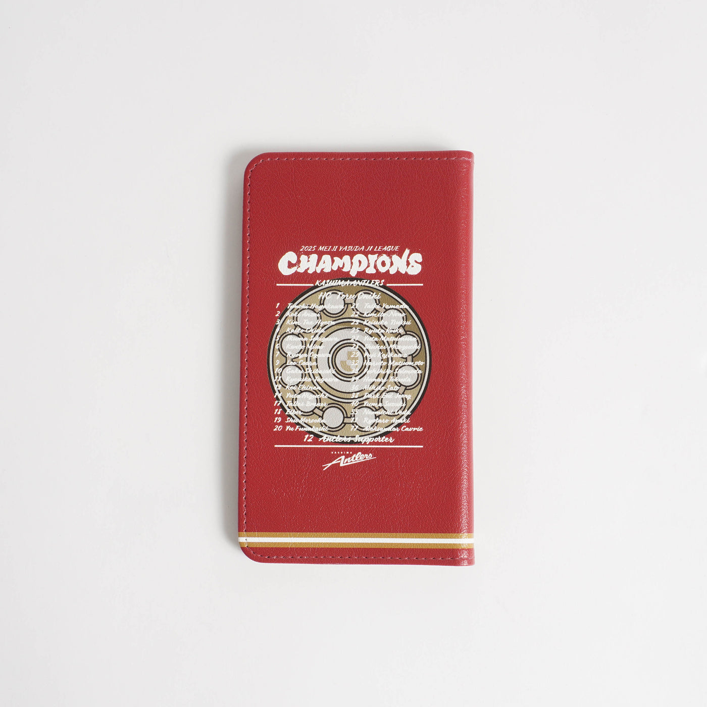 25Ｊ１リーグ優勝記念手帳型マルチスマホケース（全2種）【予約】