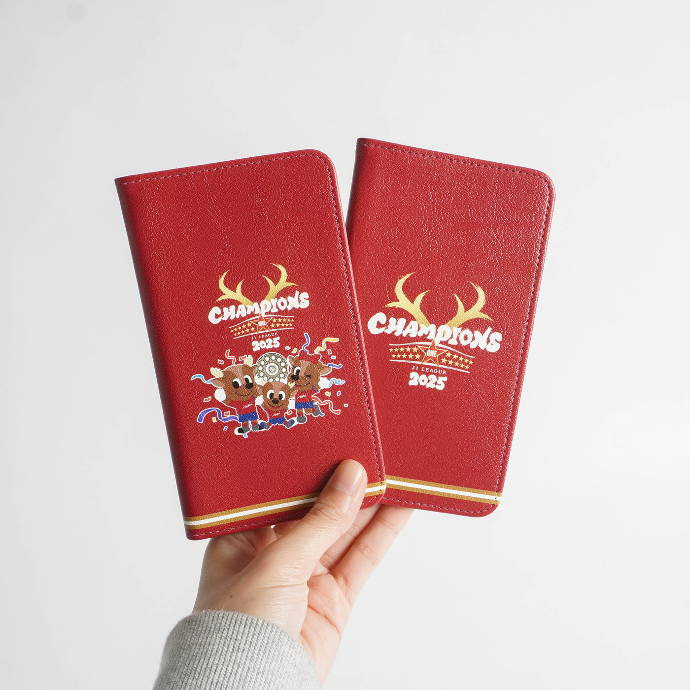 25Ｊ１リーグ優勝記念手帳型マルチスマホケース（全2種）【予約】