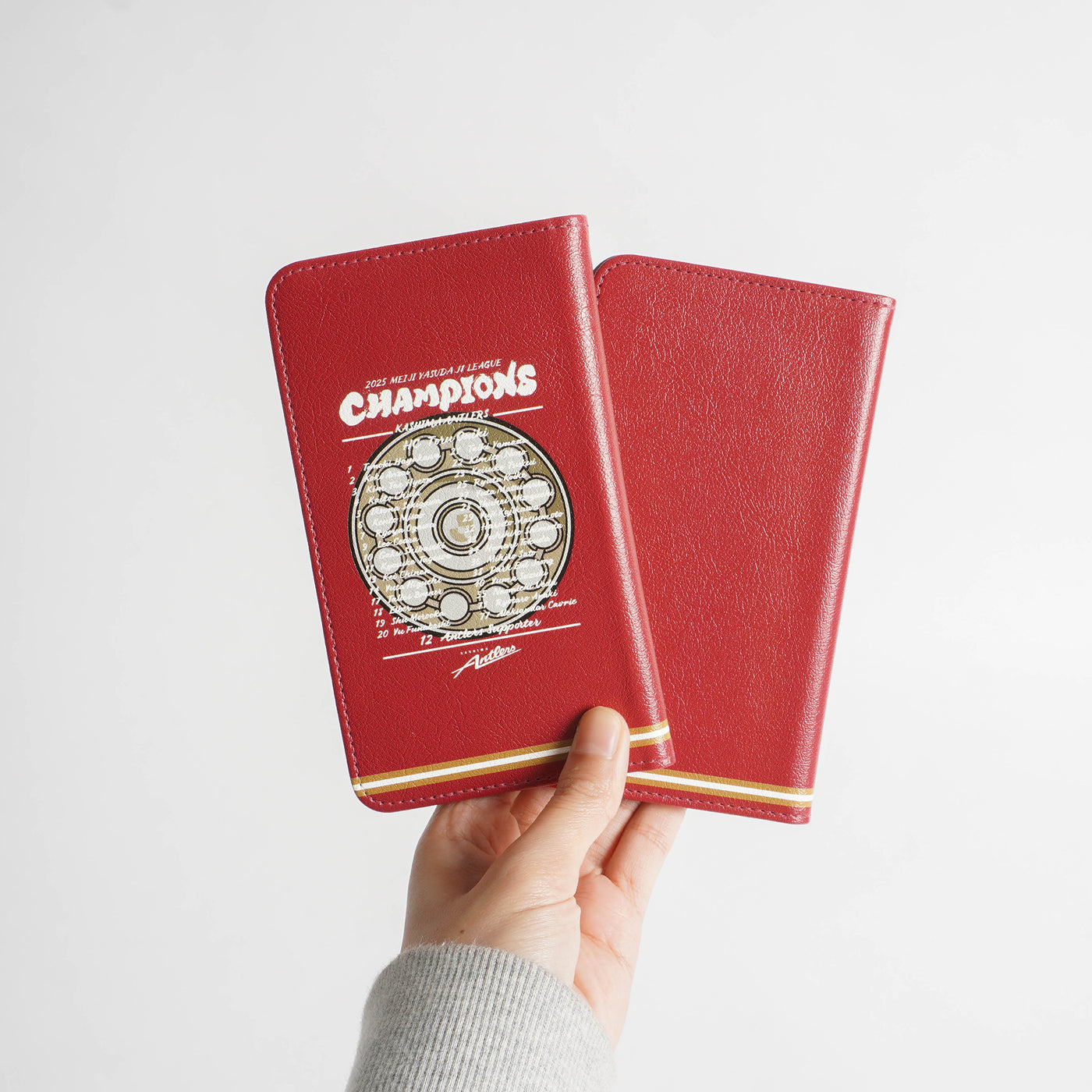 25Ｊ１リーグ優勝記念手帳型マルチスマホケース（全2種）【予約】