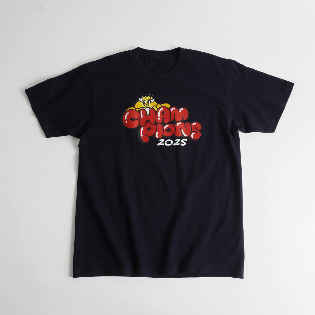 25J1リーグ優勝記念Tシャツ（黄金のしかたこCrown）全2色【予約