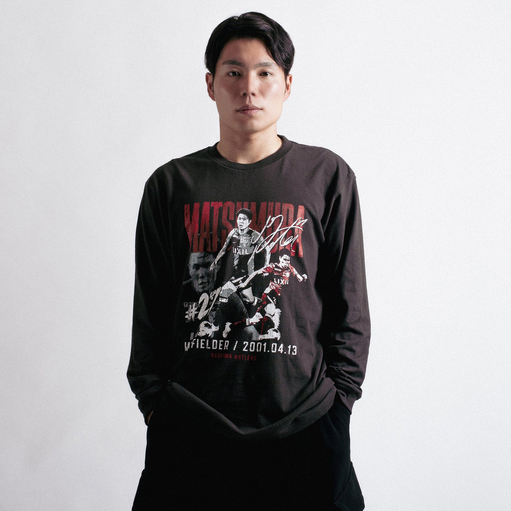 PICK UP PLAYER LONG TEE（松村優太）【受注】 – 鹿島アントラーズFC