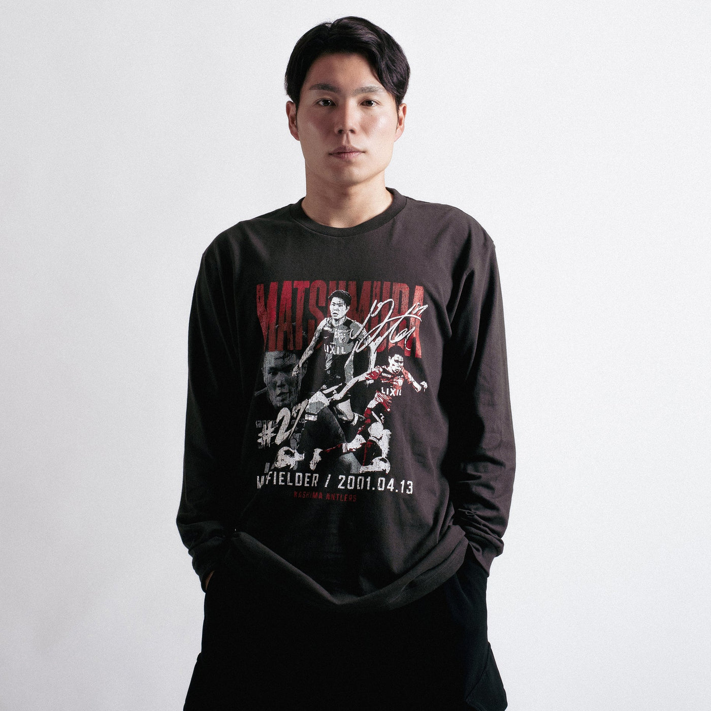 PICK UP PLAYER LONG TEE（松村優太）【受注】 – 鹿島アントラーズFC