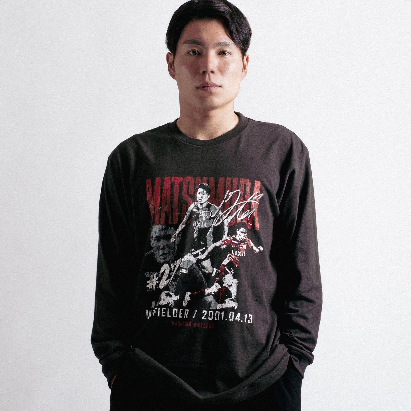 PICK UP PLAYER LONG TEE（松村優太）【受注】 – 鹿島アントラーズFC