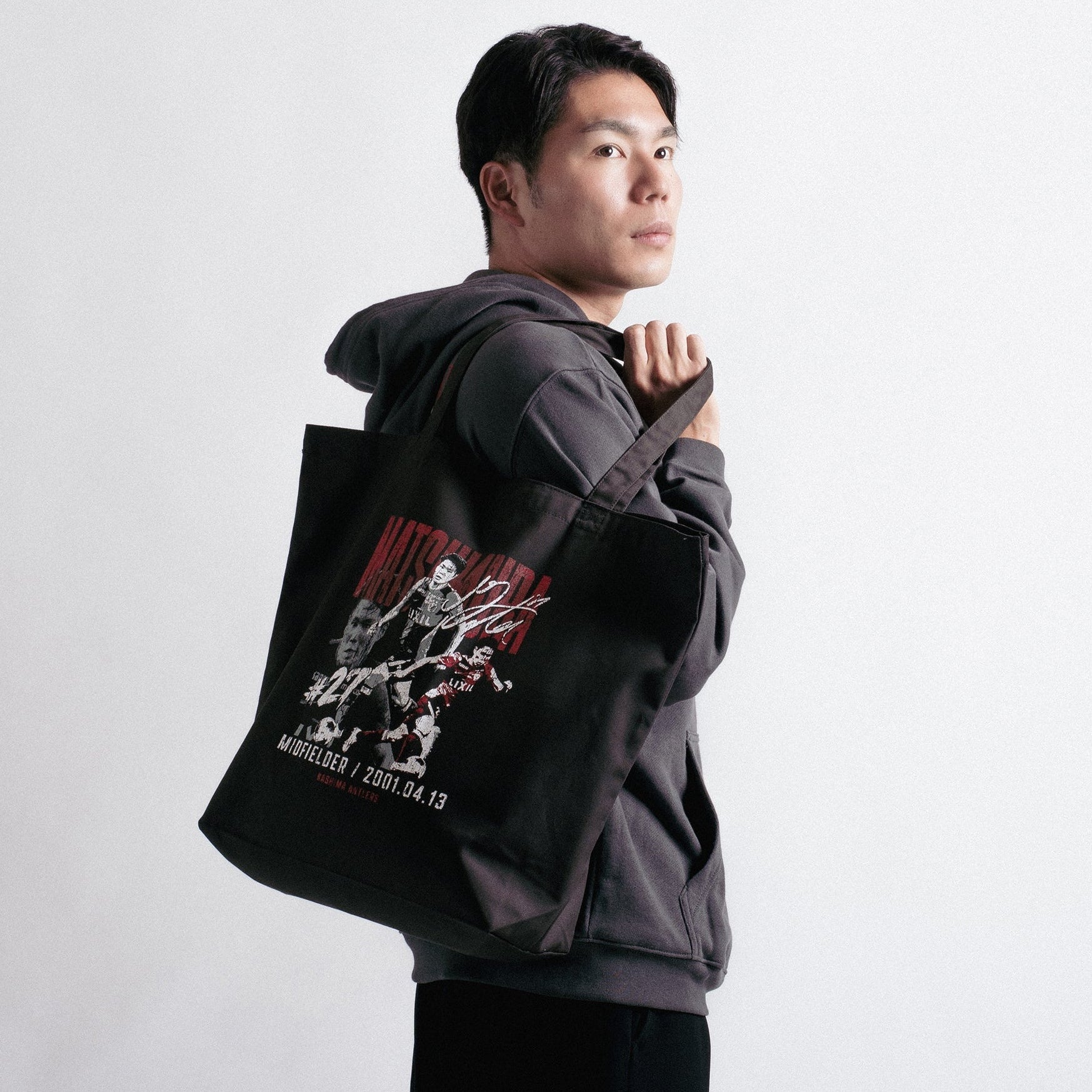 大幅値下げ！WWFボラバックランド認定書 PICK UP PLAYER TOTEBAG（松村優太）【受注】 – 鹿島アントラーズFC