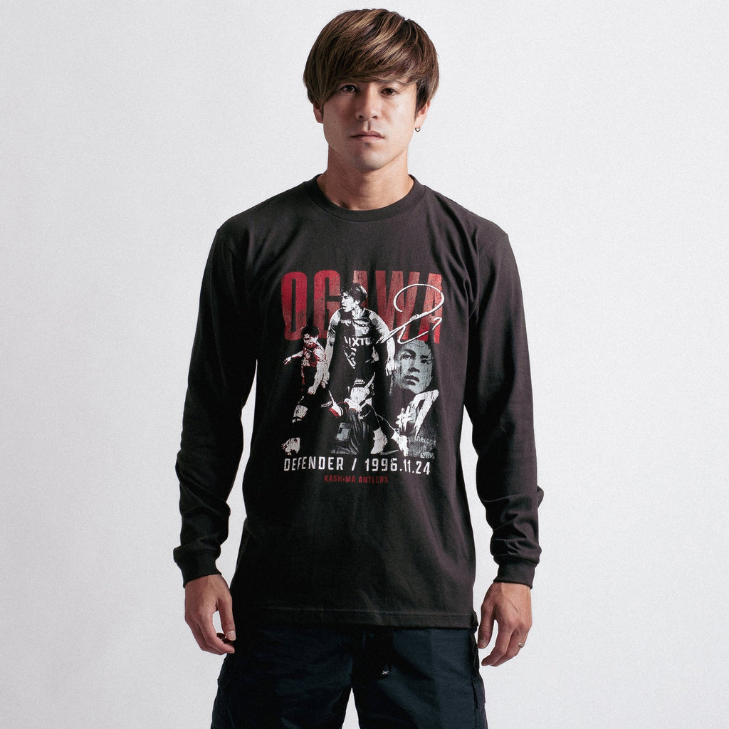 非売品　鹿島アントラーズ　七分丈 PICK UP PLAYER LONG TEE（小川諒也）【受注】 – 鹿島アントラーズFC