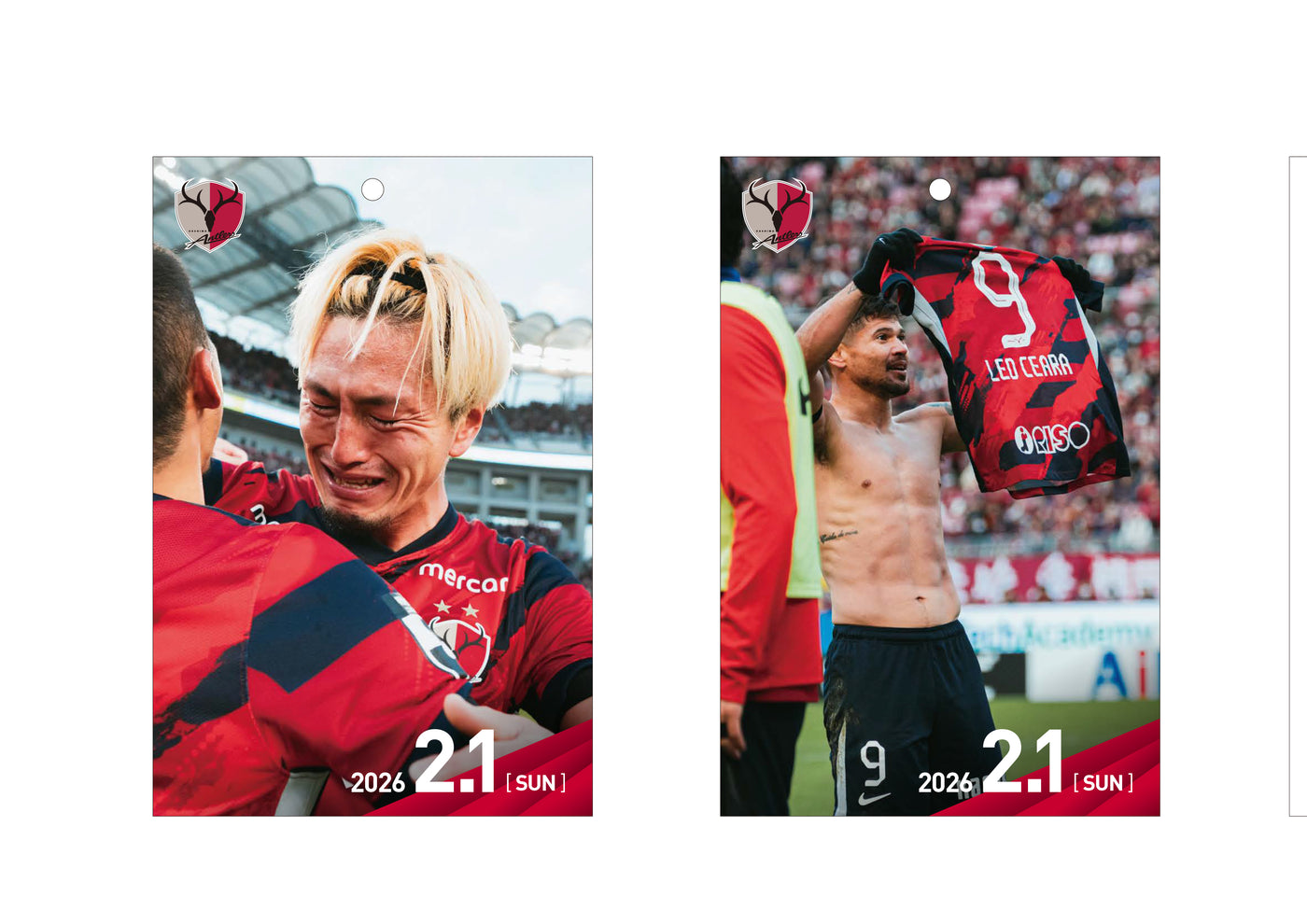 まいにちアントラーズ/365日めくりカレンダー【受注】