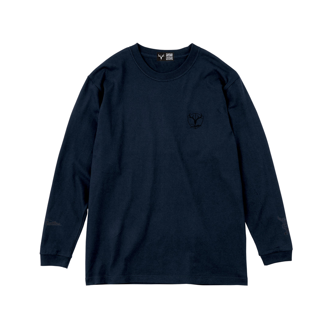 刺繍するアントラーズロングスリーブTシャツ（エンブレム）【予約