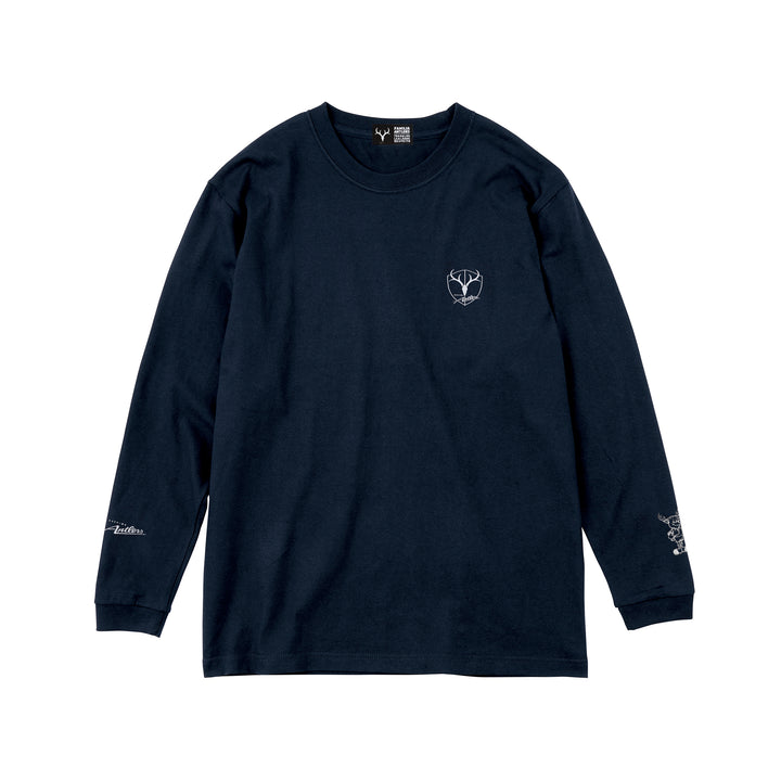 刺繍するアントラーズロングスリーブTシャツ（エンブレム）【予約
