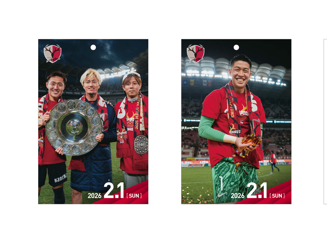 まいにちアントラーズ/365日めくりカレンダー【受注】 – 鹿島