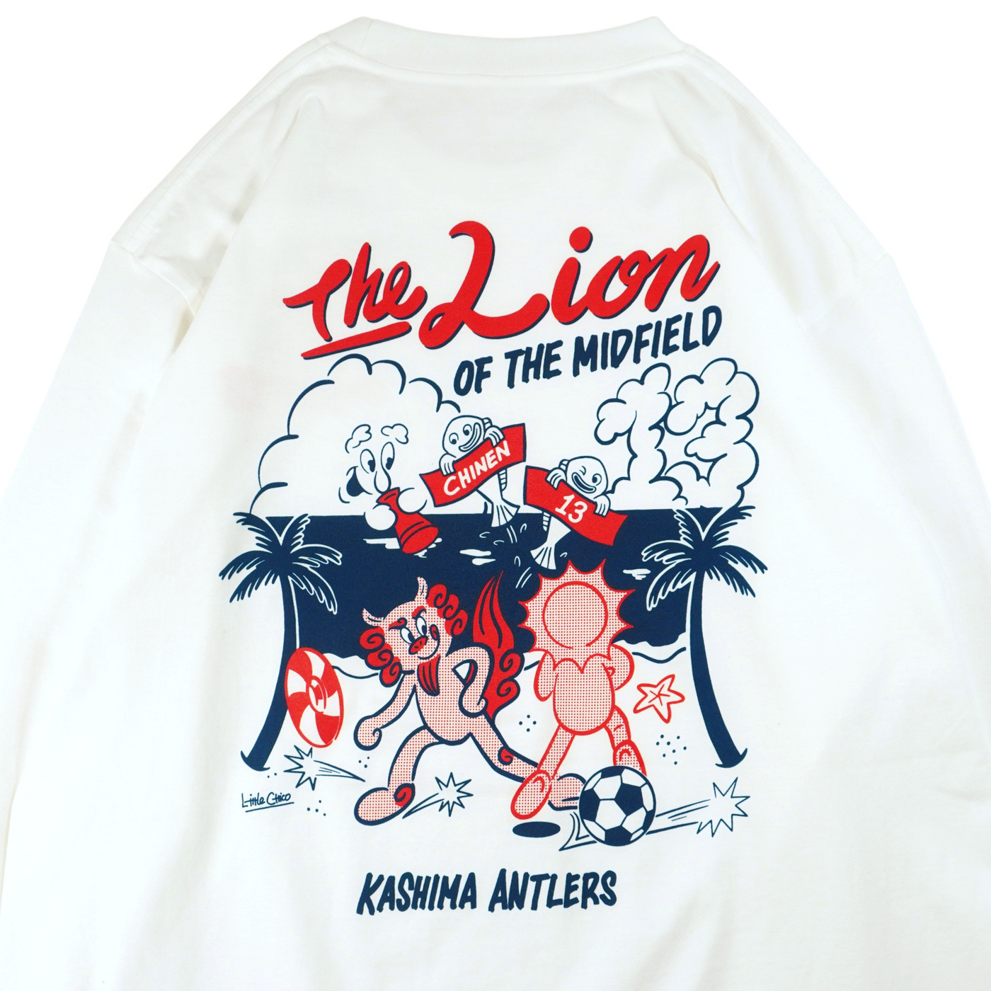 The Lion of the Midfield ロンTEE / Little chico（全2色）【受注】