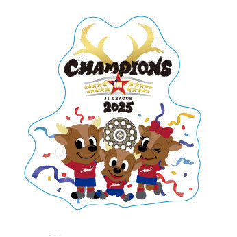 25Ｊ１リーグ優勝記念カーマグネット（全6種）【予約】