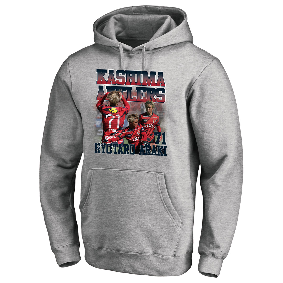 プレイヤーズフォトフーディー グレー（全7選手）【受注】 – 鹿島