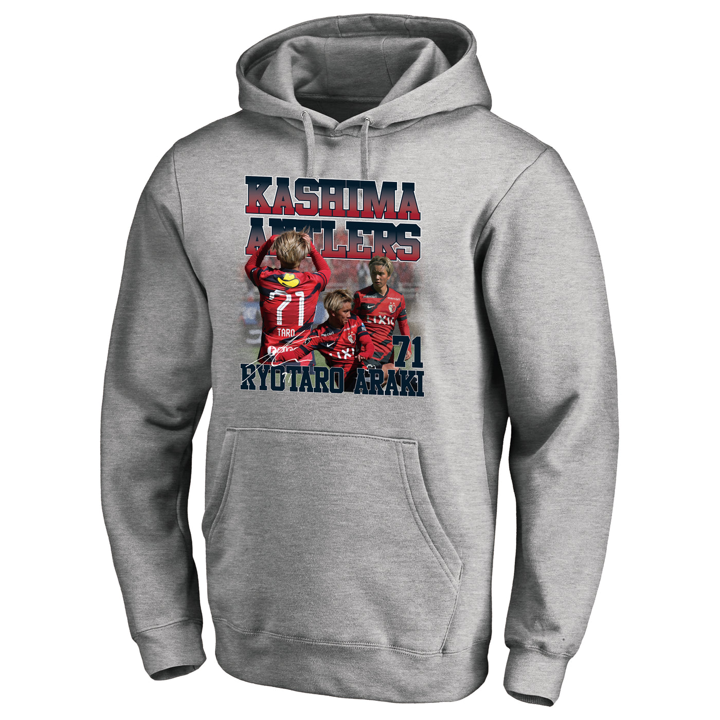 プレイヤーズフォトフーディー グレー（全7選手）【受注】