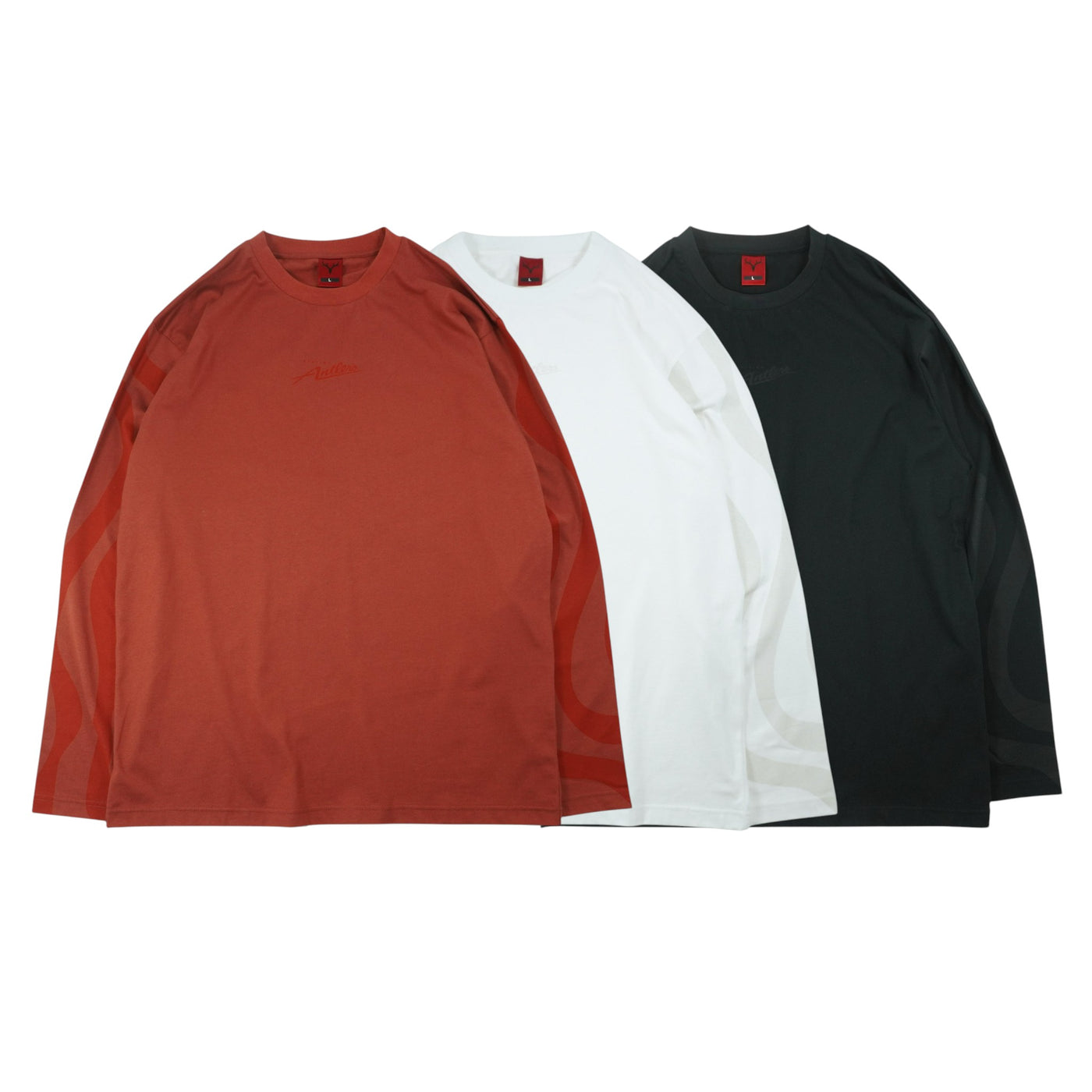 Antlersトーナル柄ロングスリーブTシャツ（全3色）