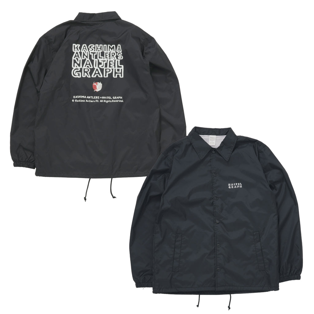 NJG×ANTLERS コーチジャケットtypeA（BLACK）