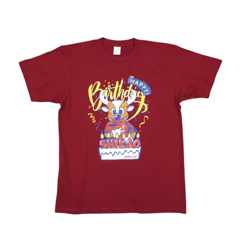 鹿島アントラーズ 2025男祭りTシャツ（鈴木優磨）オトコブラック しかお生誕祭Tシャツ（BUR） – 鹿島アントラーズFC - 公式