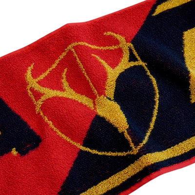 【#鹿島国立】限定デザイン ジャガードタオルマフラー（KASHIMA ANTLERS）