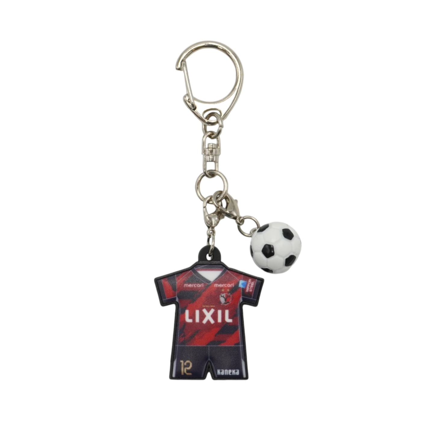 【#鹿島国立】【ブラインド】25プレイヤーズ特別加工ユニフォームラバーキーホルダー（全30種）ゴールド