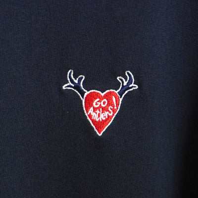 "tsuno" heart　Tシャツ（NAVY）