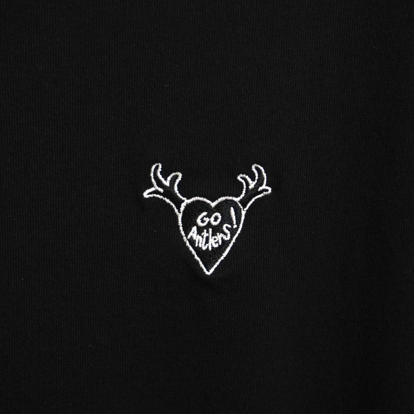"tsuno" heart　ビッグTシャツ（BLACK）