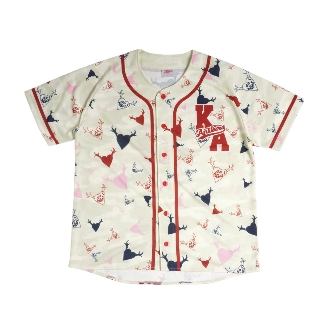 【★安心の定価販売★】 heart tsuno ベースボールシャツ（10柴崎） 鹿島アントラーズ – 応援グッズ