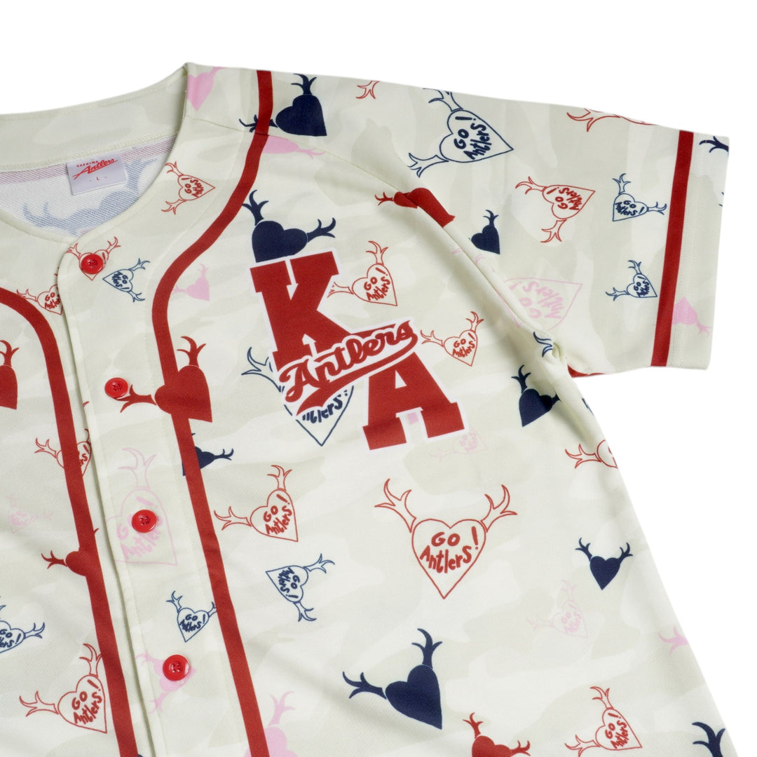 鹿島アントラーズ　ベースボールシャツ　背番号なし　2XL 新品 Antlers_2025_Baseball_Shirts_R