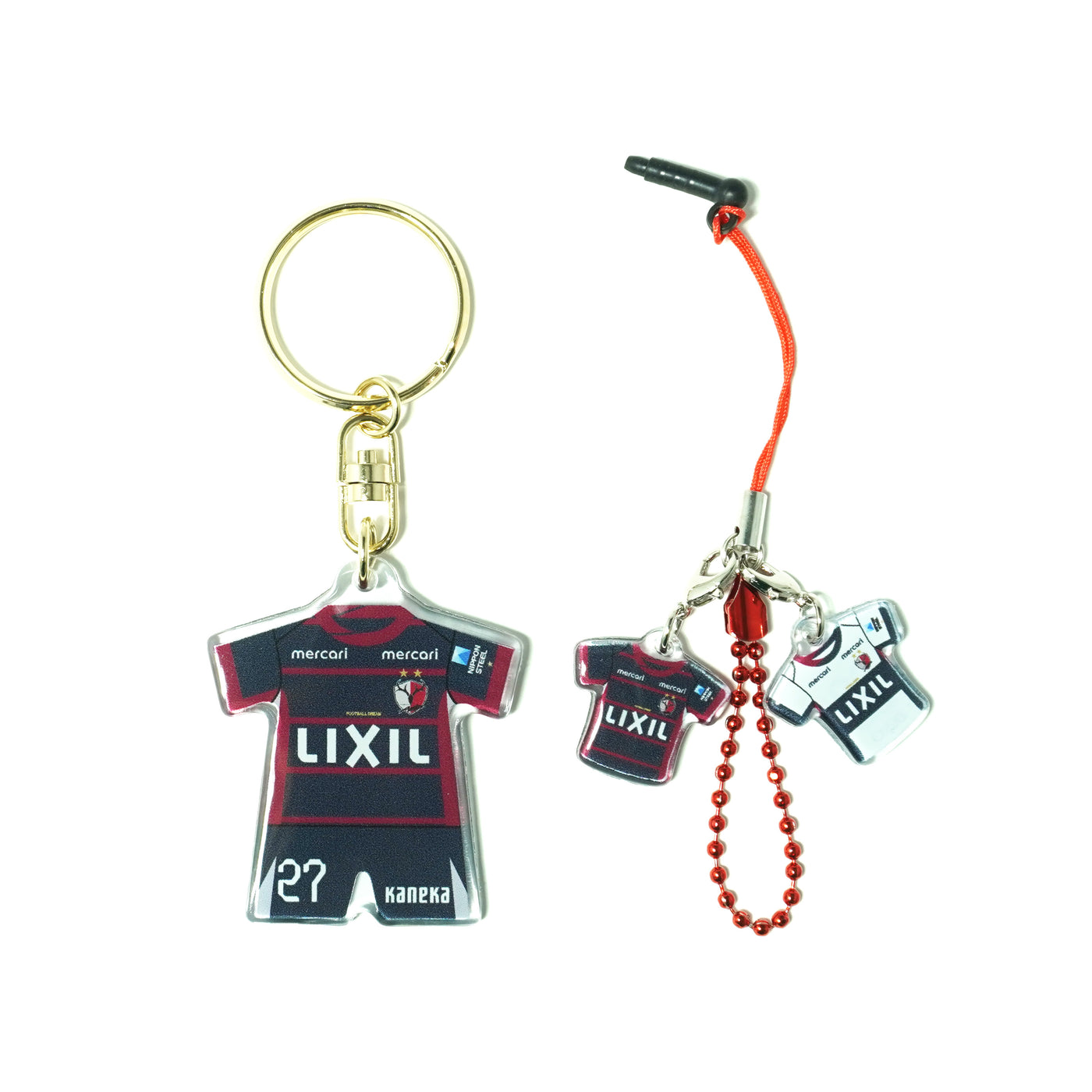 26ユニフォームキーホルダーストラップセット– 鹿島アントラーズFC