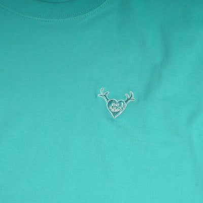"tsuno" heart　Tシャツ（MINT GREEN）