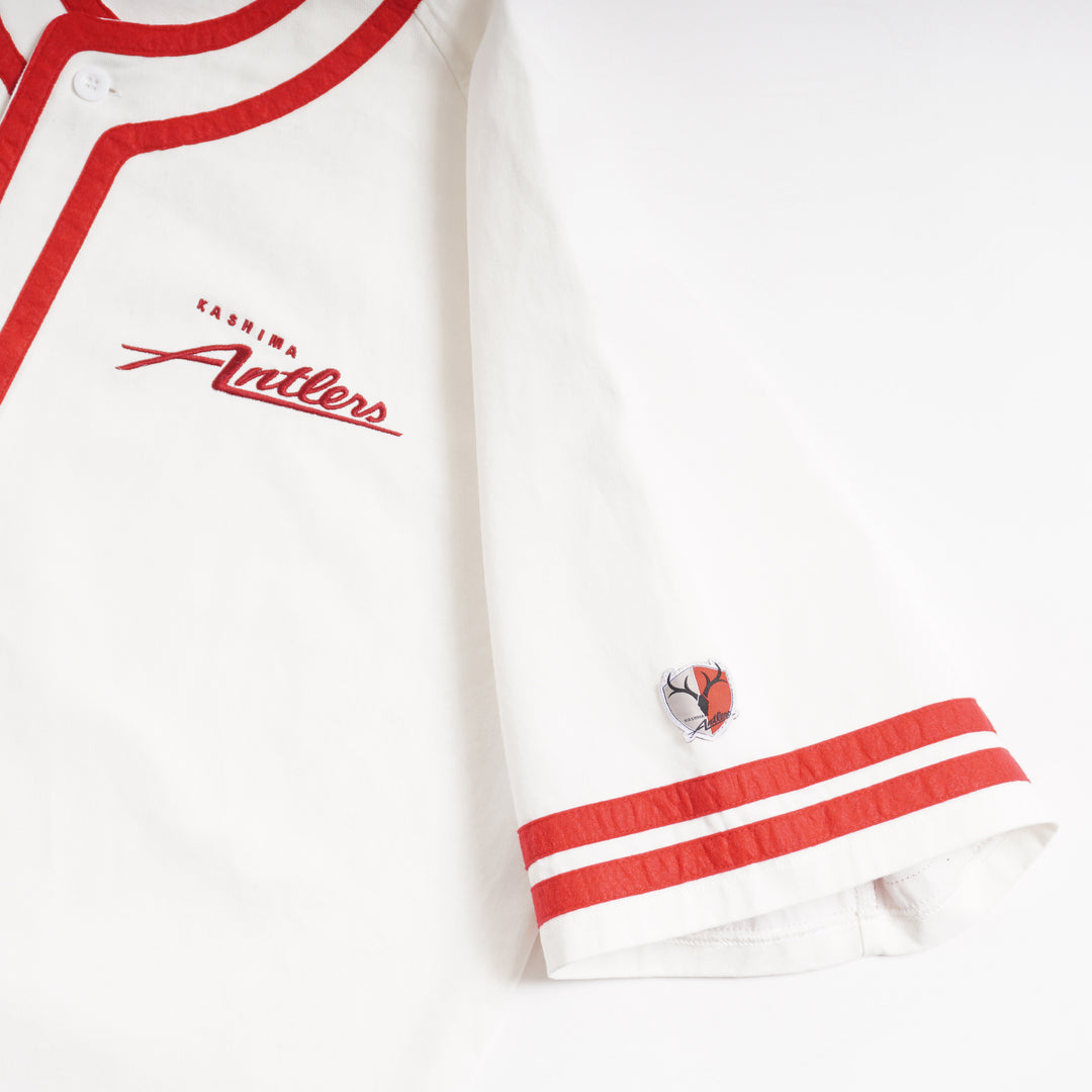 鹿島アントラーズ ベースボールシャツ クラシックレッドライン | 公式