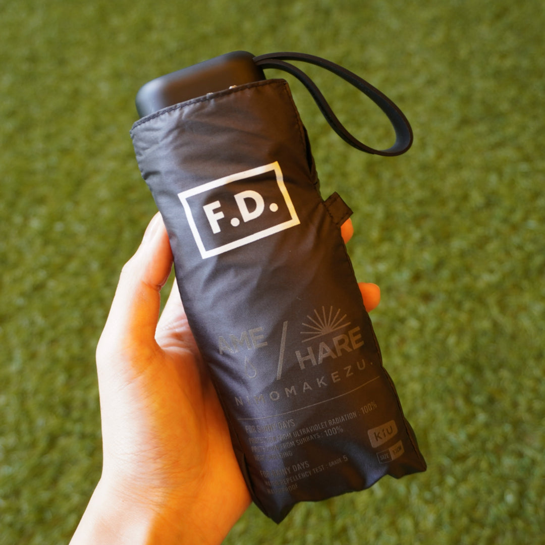 KiU×F.D. COMPACT UMBRELLA（BLACK） – 鹿島アントラーズFC