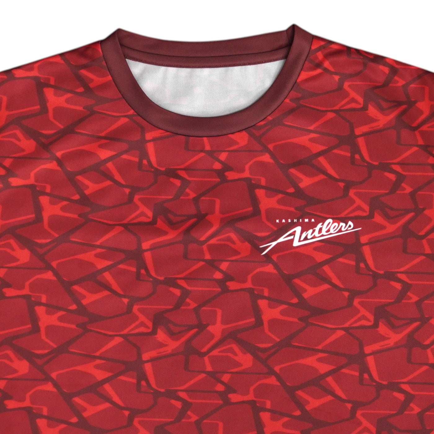 ビーチプリントTシャツ（レッド）