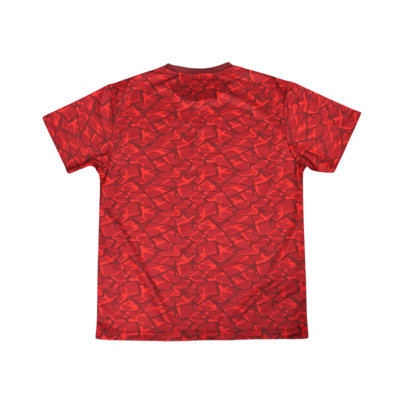 ビーチプリントTシャツ（レッド）