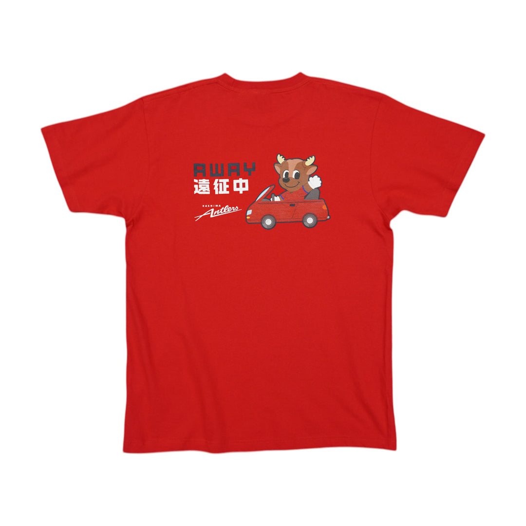 Tシャツ　半袖　赤　鹿島アントラーズ　柴崎　ゲームシャツ 23選手刺繍Tシャツ（RED） – 鹿島アントラーズFC - 公式