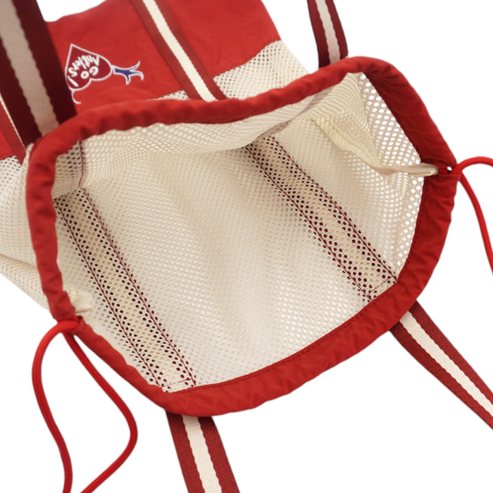 tsuno heart メッシュトート巾着バッグ（RED） – 鹿島アントラーズFC