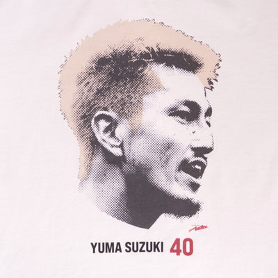 【オンライン限定】鈴木優磨選手フェイスプリントＴシャツ（WHITE）