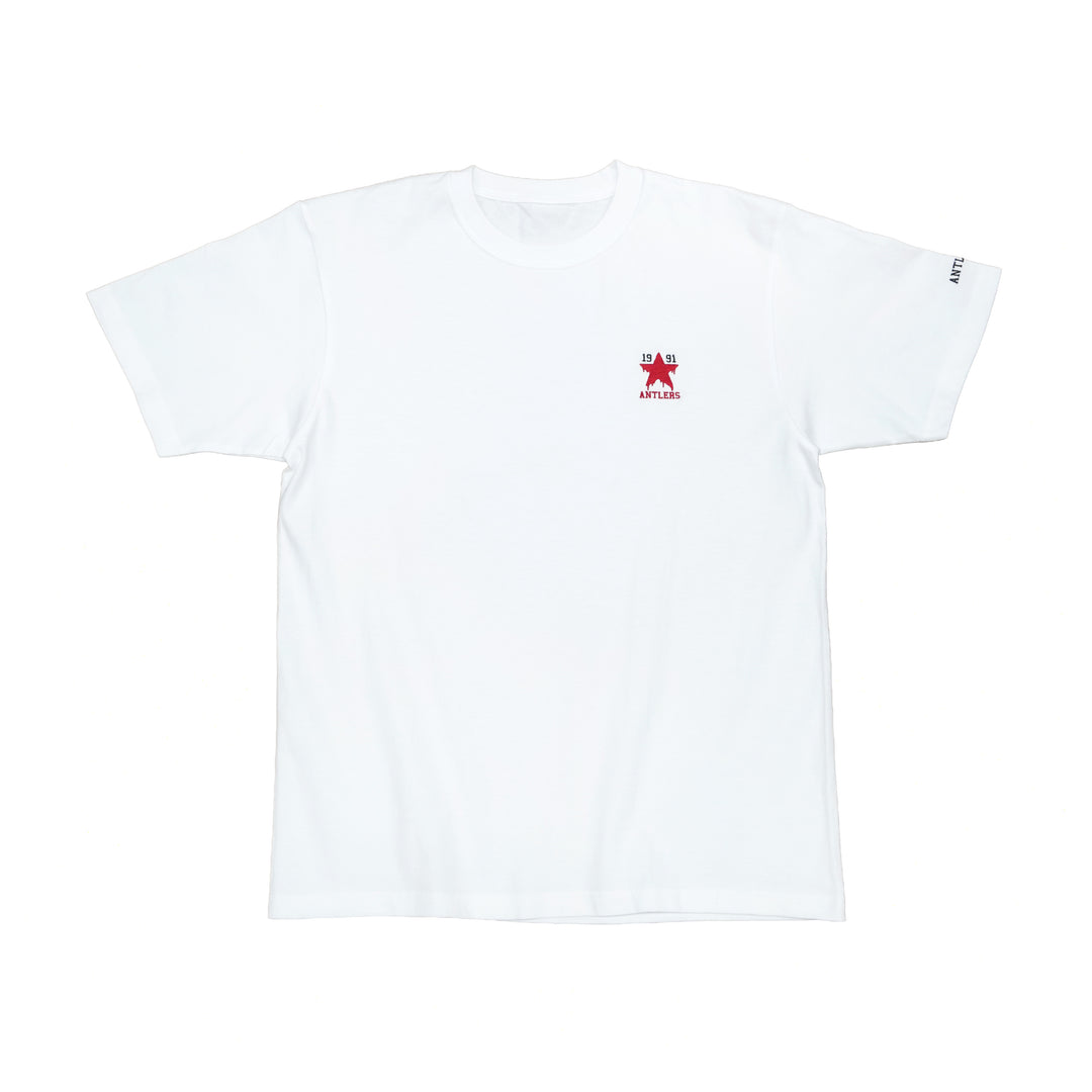 希少 90s 鹿島アントラーズ Tシャツ 白 総柄 XL CATEGORY-1 OUR STAR 1991 TEE（全4色） – 鹿島アントラーズFC - 公式オンラインストア