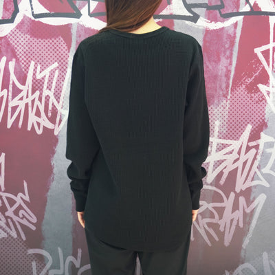 "tsuno" heart　ワッフルロングＴシャツ