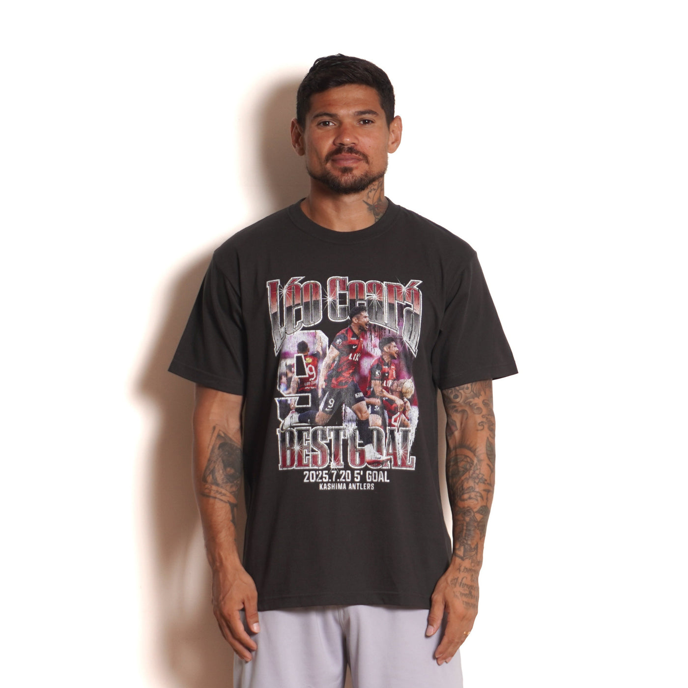 レオセアラ選手7月度ベストゴール賞受賞記念Tシャツ【受注】
