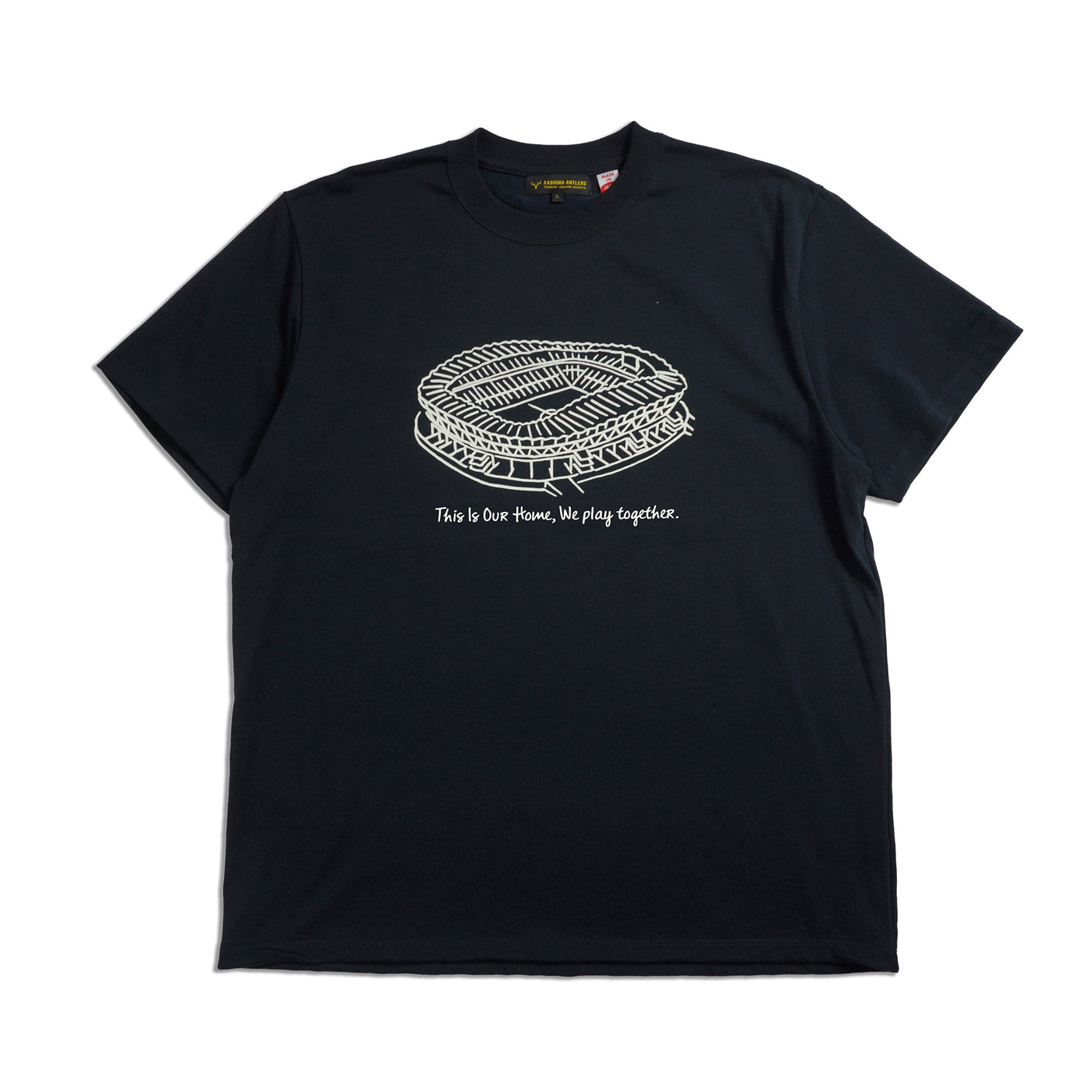 Glow in the dark stadium TEE（BLACK）