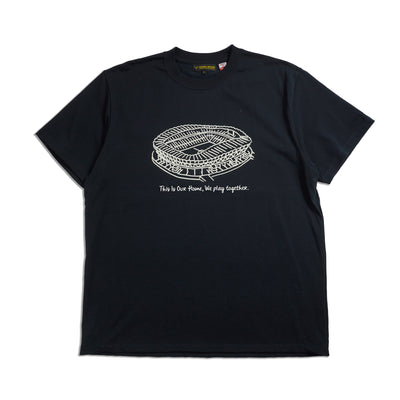 Glow in the dark stadium TEE（BLACK）