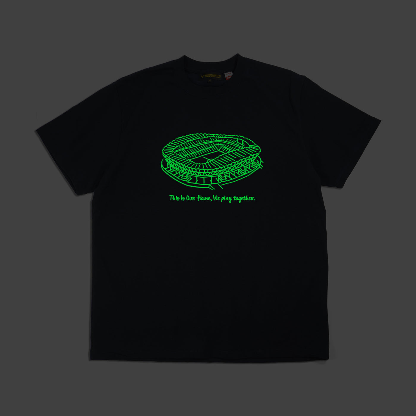 Glow in the dark stadium TEE（NAVY）