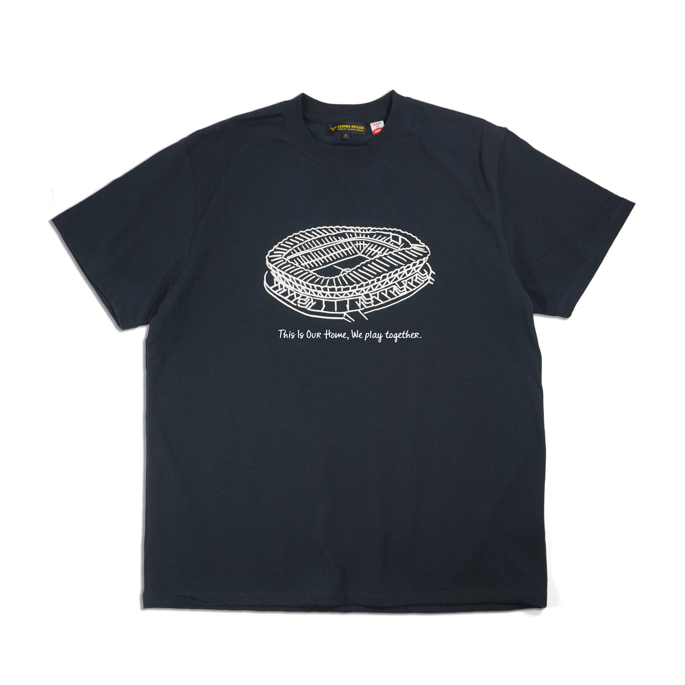 Glow in the dark stadium TEE（NAVY）