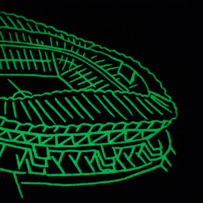 Glow in the dark stadium TEE（NAVY）