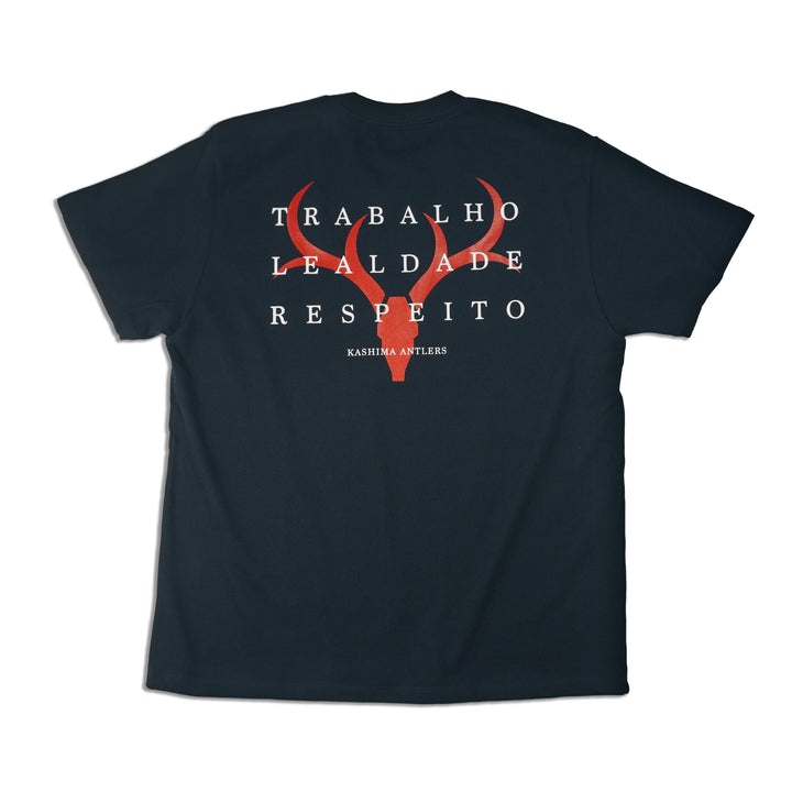 Zico Spirit on Your Back TEE（NAVY） – 鹿島アントラーズFC