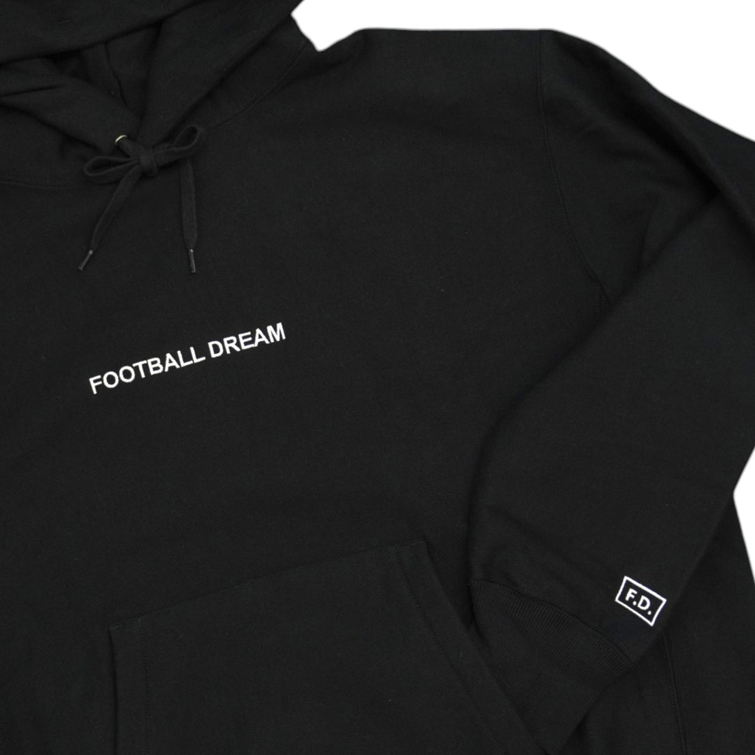F.D. FOOTBALLDREAM SWEAT HOODIE（BLACK） – 鹿島アントラーズFC