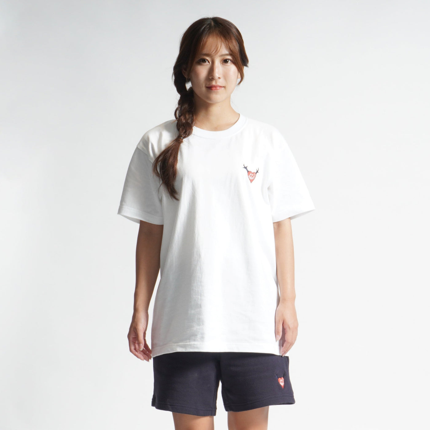 tsuno heart Tシャツ（全2色）