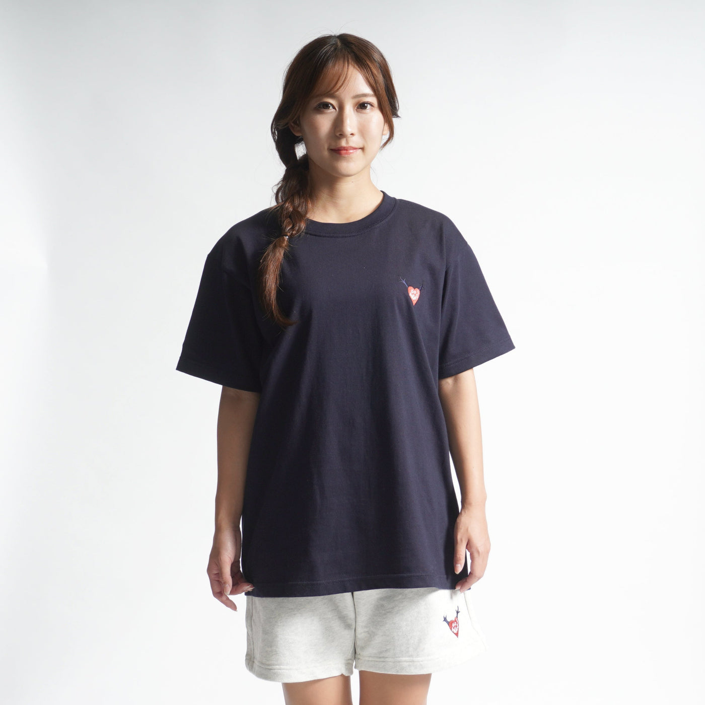 tsuno heart Tシャツ（全2色）